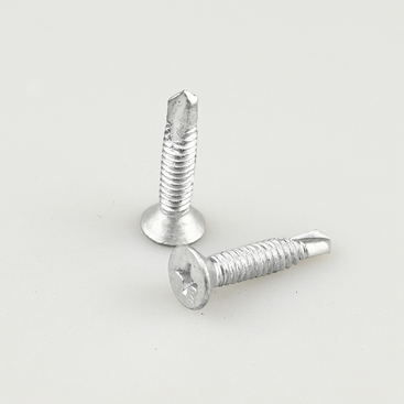 Bi-Metal SUS316+SUS410 Flat Head Phillips Self Drilling Screw ST4.8-24*25