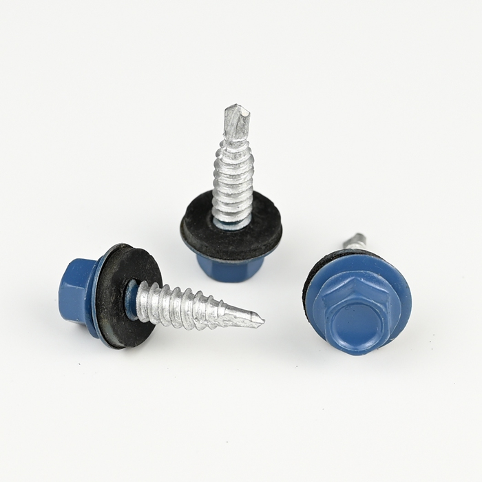 Bi-Metal Hex Flange Self Drilling Screw ST6.3-14x22