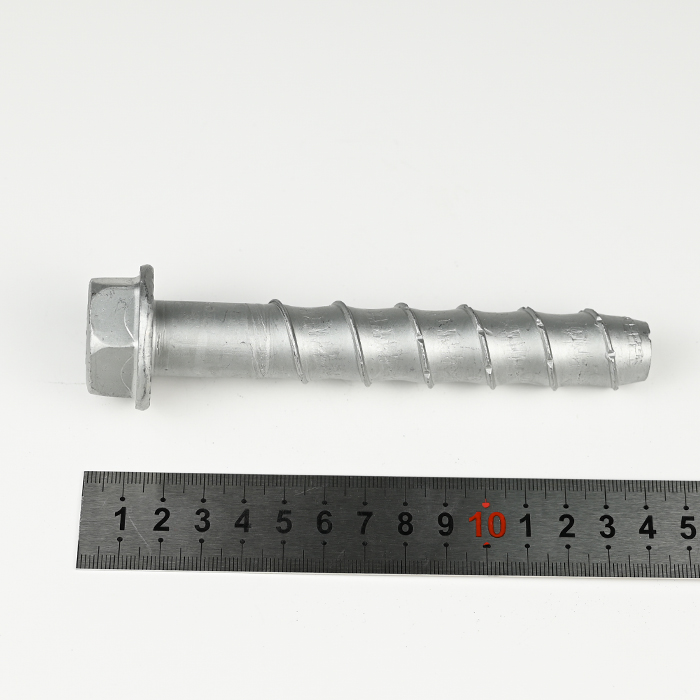 SUS410 Hex Washer Head Concrete Screw Anchor 3/4-16*5''