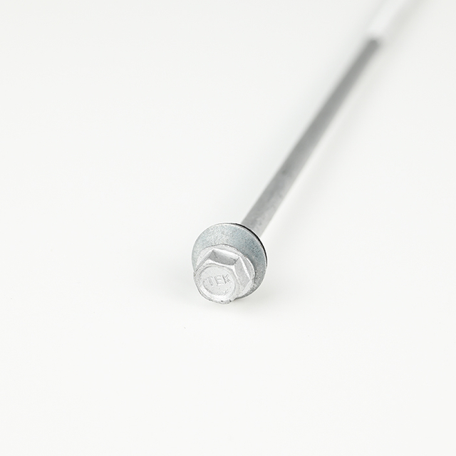 SUS410 Hex Washer Self Drilling Screw with Half Thread ST6.3-20*180