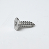 SUS304 Flat Head Square Self Tapping Screw ST3.5-20*12