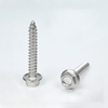 SUS316 Hex Flange Head Self Tapping Screw ST5.5-14*35