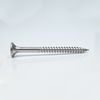 SUS316 Bugle Head Hex Socket with 4 Ribs Wood Screw 14#-10*75