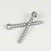 SUS410 Hex Flange Hanger Concrete Screw Anchor M6-5.8*75