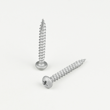 SUS410 Round Head Phillips Chipboard Screw T-17 ST4.1-2.1*35
