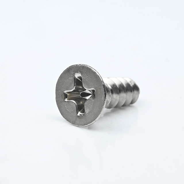 SUS304 Flat Head Phillips Wood Screw 6#-18*1/2''