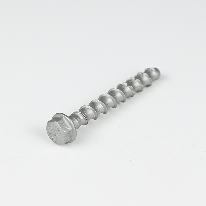 SUS410 Hex Flange Head Concrete Screw Anchor M8-7.7*75