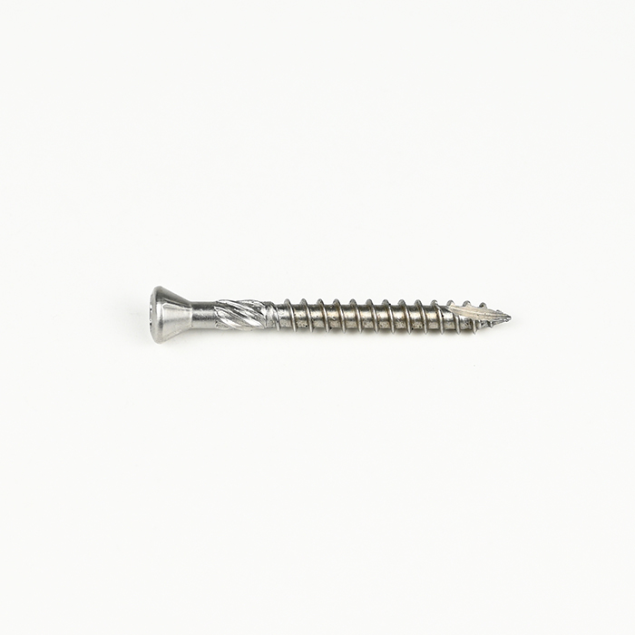 SUS304 Oval Head Torx with 4 Ribs Chipboard Screw T-17 5.0-2.2*50