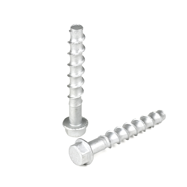 SUS410 Hex Flange Head Concrete Screw Anchor M12-11.3*100