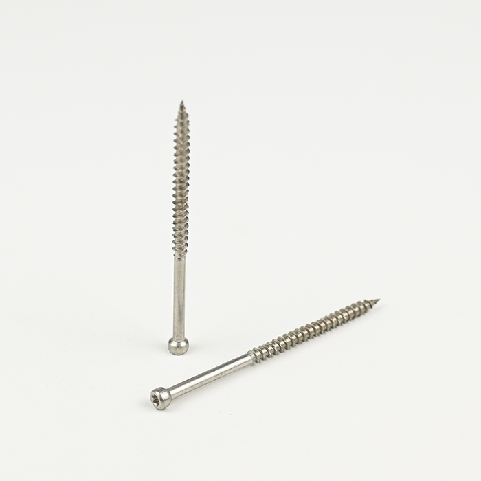 SUS304 Cylinder Head Torx Chipboard Screw T-17 ST4.0-1.8*70