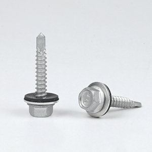 SUS410 Hex Flange Self Drilling Self Tapping Screw 12#-14*1-1/4",3#