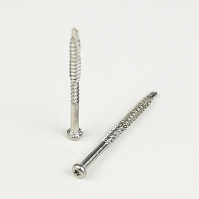 SUS316 Pan Head Torx Self Drilling Screw ST5.5-2.10*65,1#