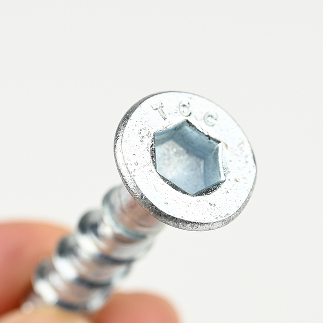 10B21 Countersunk Head Hex Socket Concrete Screw Anchor M8-7.7*50