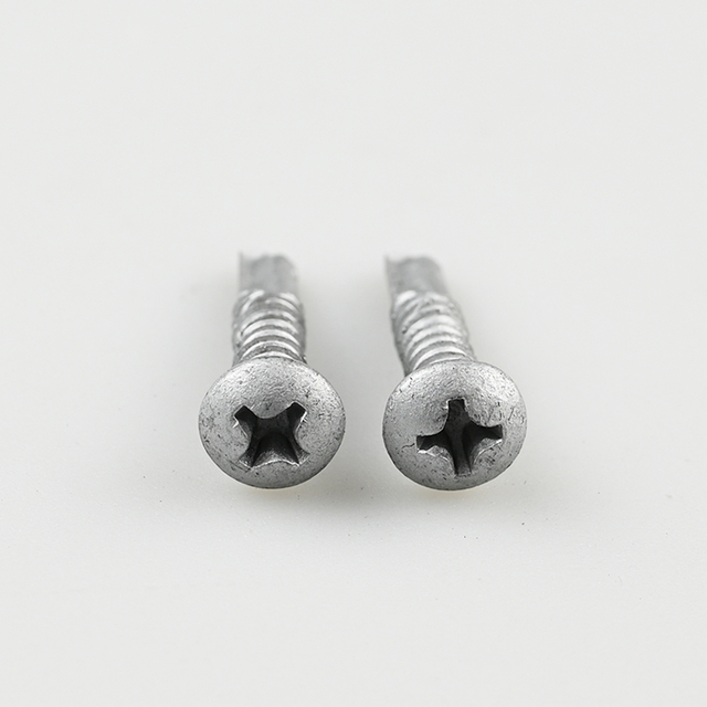 Bi-Metal Stainless Steel 304 Pan Head Phillips Self Drilling Screw ST5.5-14*25