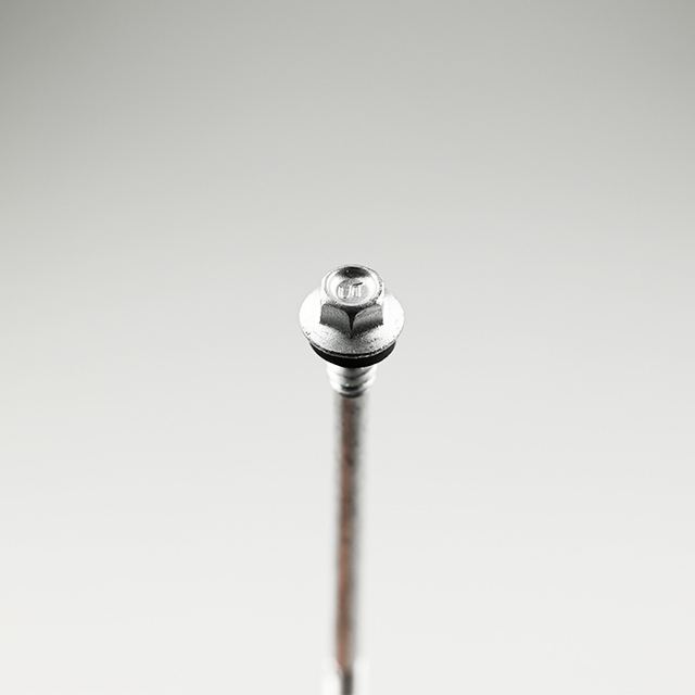 Bi-metal SUS304 Hex Flange Head Self Drilling Screw ST5.5-24*140