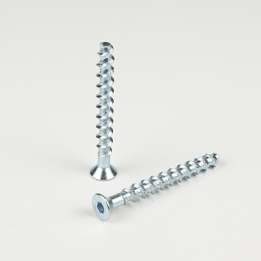 10B21 Flat Head Hex Socket Concrete Screw Anchor M6-5.8*75