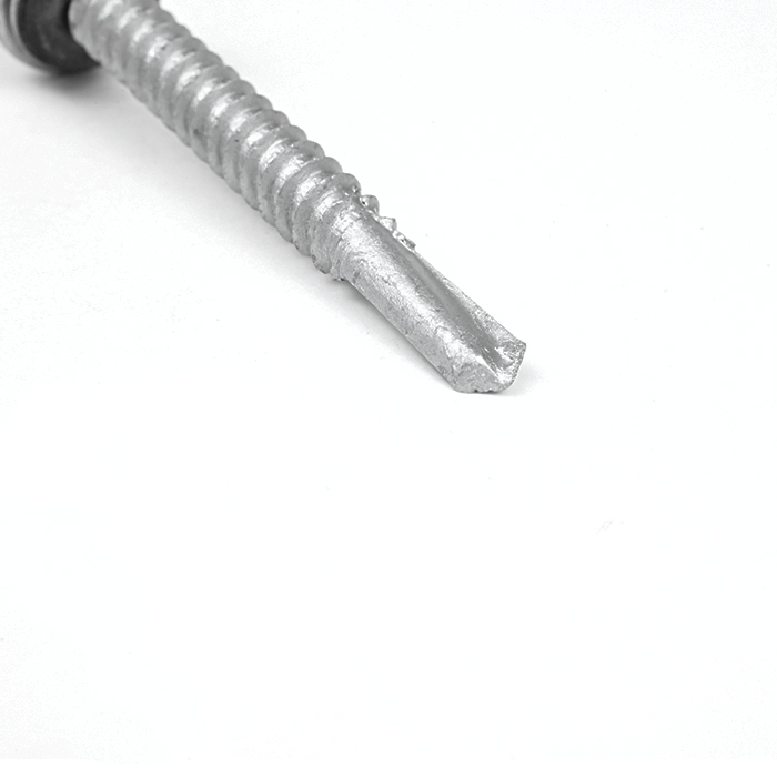 SUS410 Pan Head Star Self Drilling Screw 12#-14*45