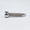 SUS304 Cup Head Torx Self Drilling Screw with EPDM Washer M6-1.81*25