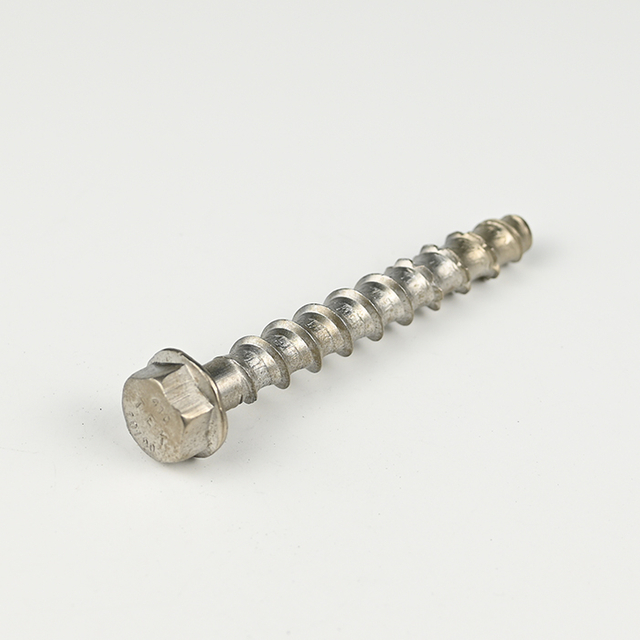 SUS410 Zinc Alloy Hex Flange Head Concrete Screw Anchor M10*90 
