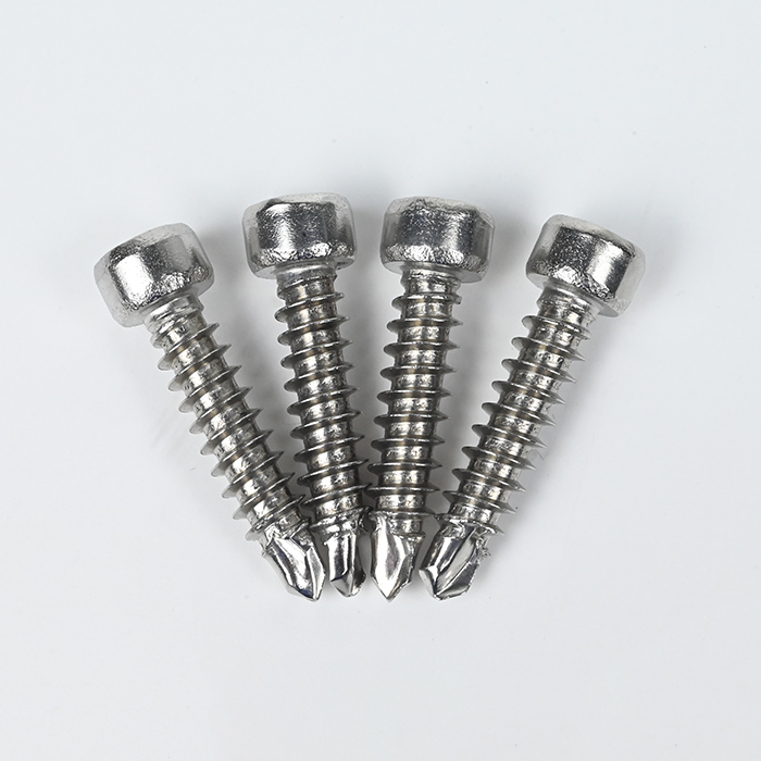 SUS304 Cup Head Torx Self Drilling Screw with EPDM Washer M6-1.81*25