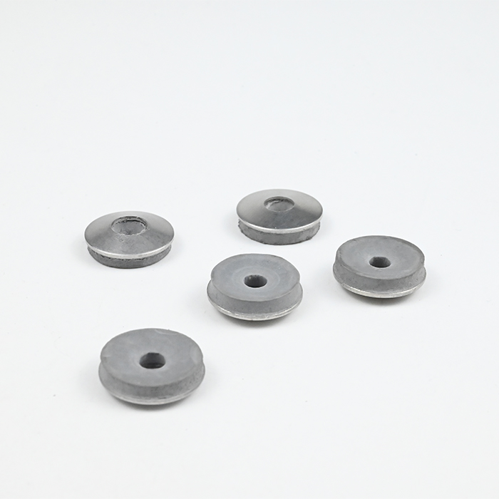 SUS304 with Grey EPDM Bonded Screw Washer Ø16xØ6.0x0.9 - Ø15xØ4.3x3.0