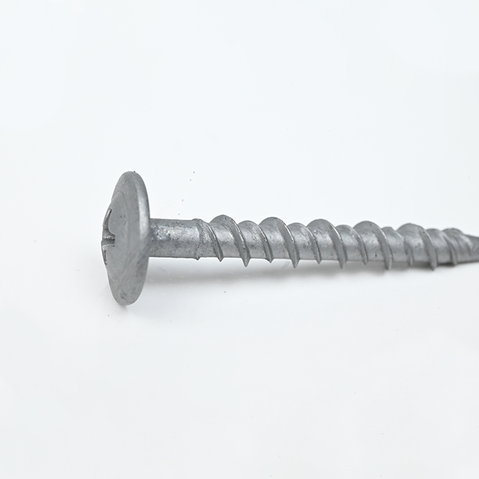 SUS410 Wafer Head Phillips Hi-lo Concrete Screw Anchor ST4.2-4.5*35