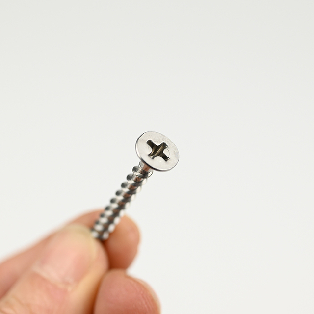 SUS410 Bugle Head Phillips Chipboard Screw 3.8-2.8*41