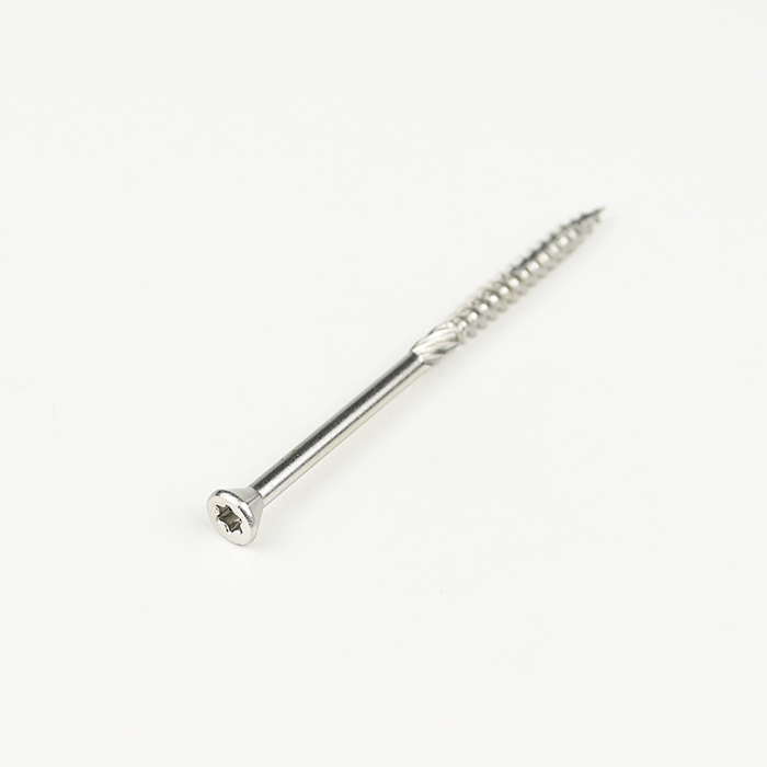 SUS304 Trim Head Torx Chipboard Screw T-17 5.0-2.2x80