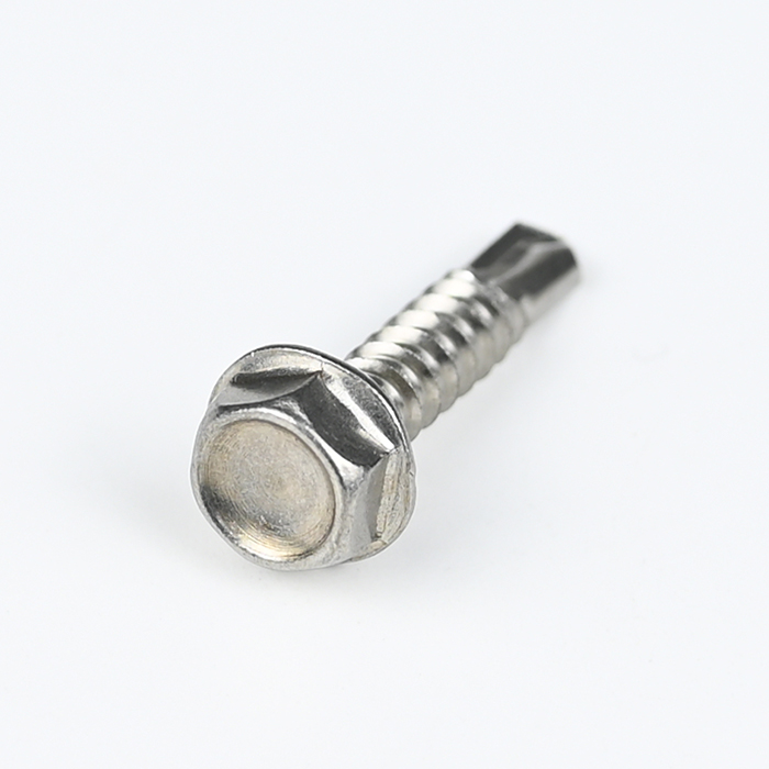 SUS304 Hex Head Self Drilling Screw ST4.8-16*22