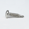 SUS316 DIN7504N Pan Head Cross Recess Self Drilling Self Tapping Screw ST4.2-18*16