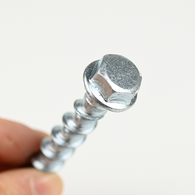 10B21 Hex Flange Head Concrete Screw Anchor M8-7.7*60