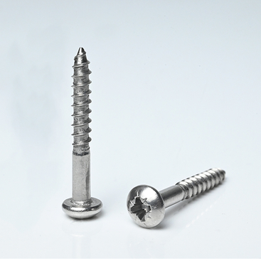 SUS316 Oval Head Pozi Wood Screw M4-1.8*30