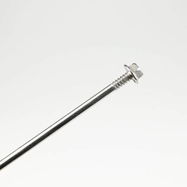 SUS410 Hex Washer Self Drilling Screw with Double Thread ST6.3-20*230