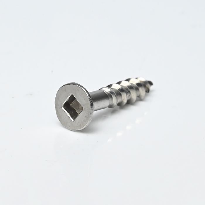 SUS304 Flat Head Square with 4 Ribs Chipboard Screw ST4.5-9*31