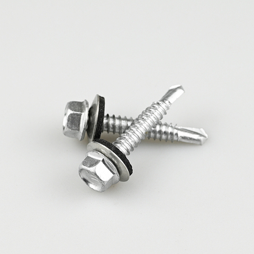 SUS316 Hex Washer Head Self Drilling Screw ST6.3-14*38