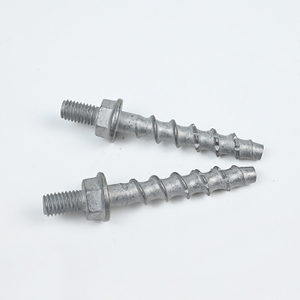 Bi-metal SUS304 Hex Flange Hanger Concrete Screw Anchor M8-7.7*55