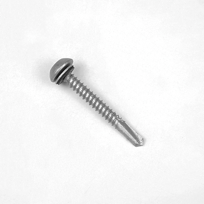 SUS410 Pan Head Star Self Drilling Screw 12#-14*45