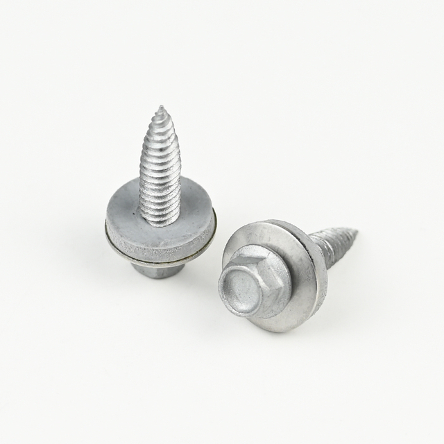 Bi-Metal Hex Flange Head Self Tapping Screw 6.0-1.2*25