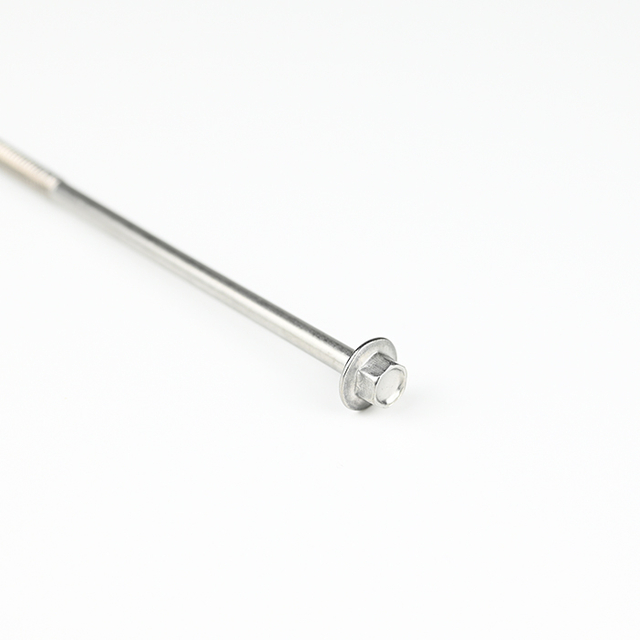 SUS410 Hex Washer Self Drilling Screw with Half Thread ST5.5-24*140