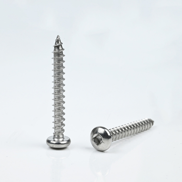 SUS304 Pan Head Complex Self Tapping Screw 10#-12*38