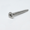 SUS316 Double Flat Head Pozi with 6 Ribs Chipboard Screw M3.5-1.6*40