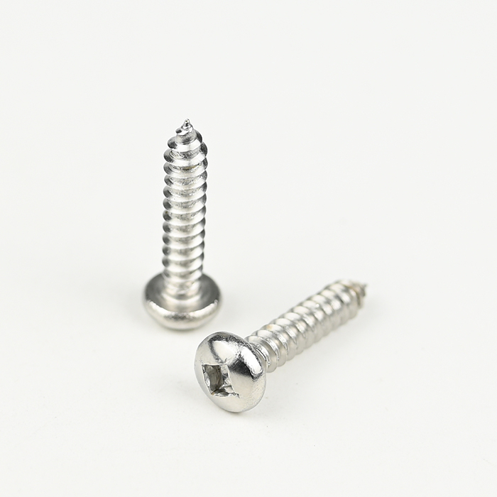 SUS304 Pan Head Square Self Tapping Screw 8#-18*20