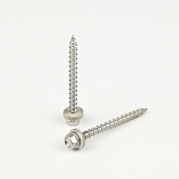 SUS410 Hex Washer Head Hi-lo Chipboard Screw M5.3-3.2*60