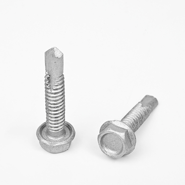 Bi-Metal SUS304 Hex Flange Self Drilling Screw ST4.8-24*25