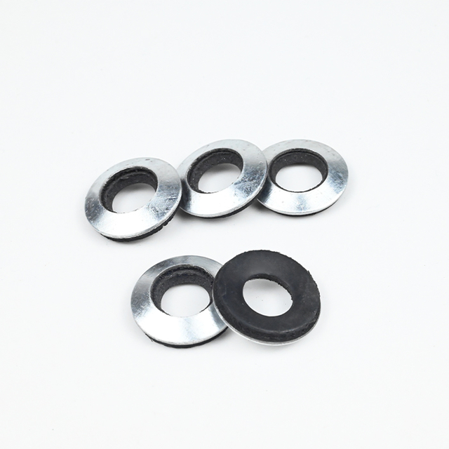 Antirust Aluminum with EPDM Bonded Screw Washer Ø18.5xØ9.5x0.9 - Ø17.5xØ8.5x2.0