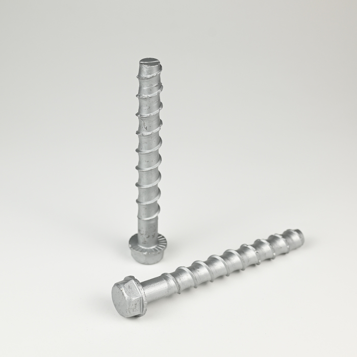 SUS410 Hex Washer Head Concrete Screw Anchor 5/8-14.5*6''