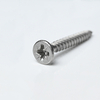 SUS316 Double Flat Head Pozi with 6 Ribs Chipboard Screw M4-1.8*35