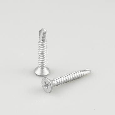 SUS316+SUS410 Flat Head Phillips Self Drilling Screw ST4.8-16*32