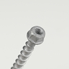 SUS410 Hex Flange Hanger Concrete Screw Anchor M6-5.8*75