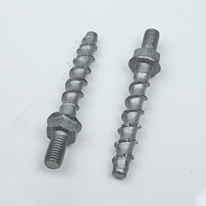 SUS410 Hex Flange Hanger Concrete Screw Anchor M8-7.7*55